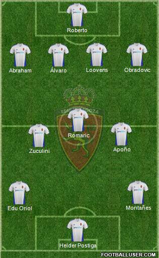 R. Zaragoza S.A.D. Formation 2012