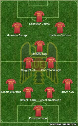 CD Unión Española S.A.D.P. Formation 2012
