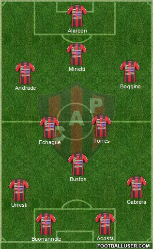 Patronato de Paraná Formation 2012