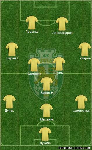 Karpaty Lviv Formation 2012