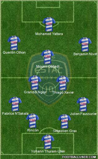 Esperance Sportive Troyes Aube Champagne Formation 2012