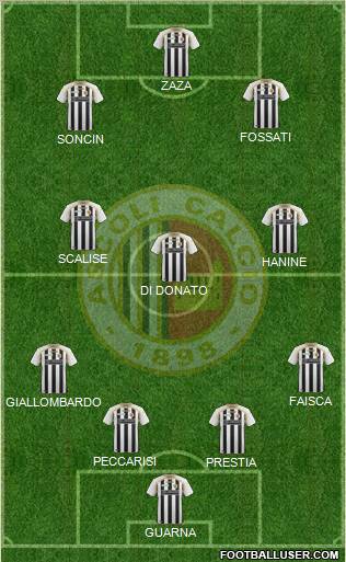 Ascoli football formation