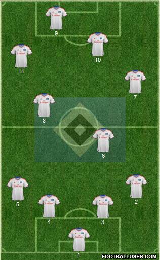 Hamburger SV Formation 2012