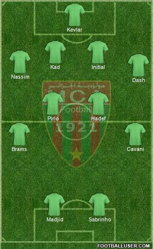 Mouloudia Club d'Alger Formation 2012
