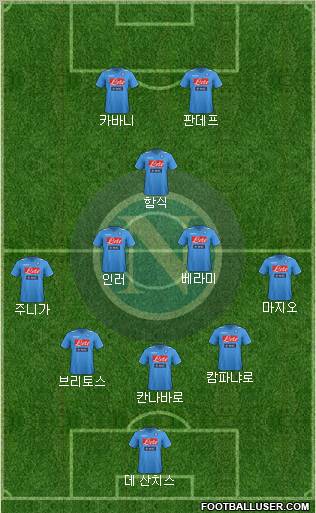 Napoli Formation 2012