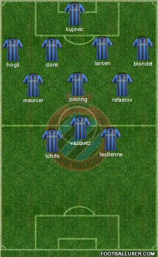 Club Brugge KV Formation 2012