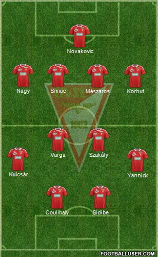 Debreceni VSC Formation 2012