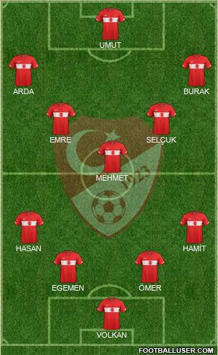 Turkey Formation 2012