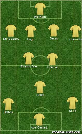World Cup 2010 Team Formation 2012