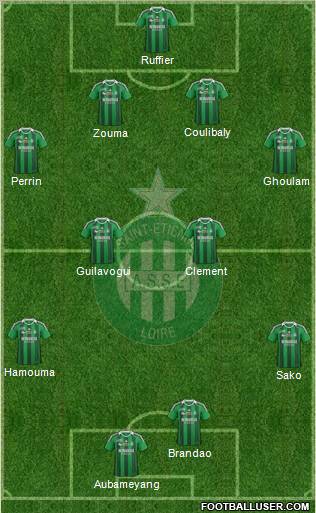 A.S. Saint-Etienne Formation 2012