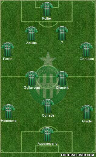 A.S. Saint-Etienne Formation 2012