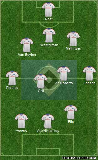 Hamburger SV Formation 2012