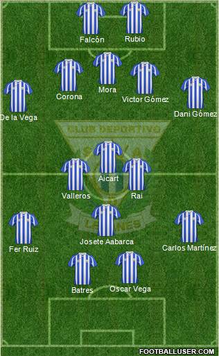 C.D. Leganés S.A.D. Formation 2012