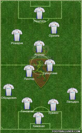 R. Zaragoza S.A.D. Formation 2012