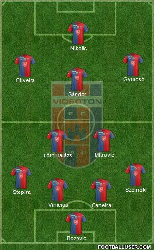 FC Fehérvár Formation 2012