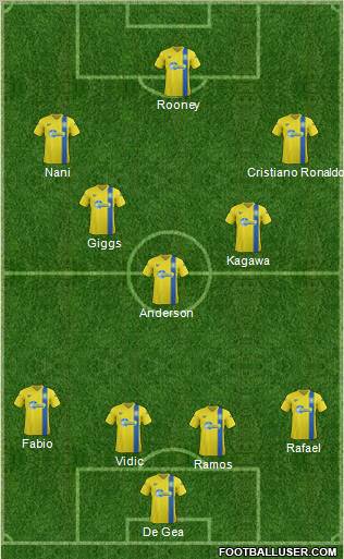 Torquay United Formation 2012