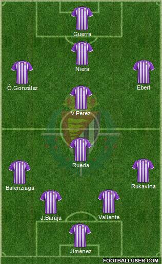 R. Valladolid C.F., S.A.D. Formation 2012