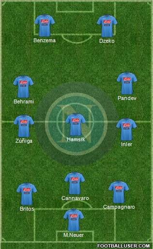 Napoli Formation 2012