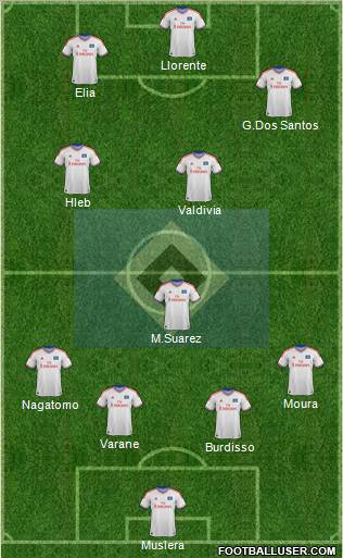 Hamburger SV Formation 2012