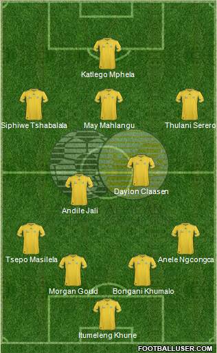 South Africa Formation 2012