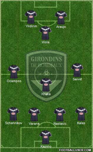 FC Girondins de Bordeaux Formation 2012