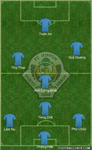 Tokyo Verdy Formation 2012