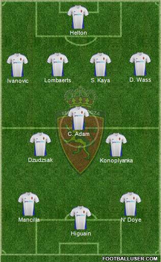 R. Zaragoza S.A.D. Formation 2012