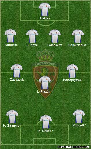 R. Zaragoza S.A.D. Formation 2012
