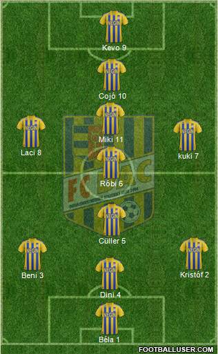 FK DAC 1904 Dunajska Streda Formation 2012