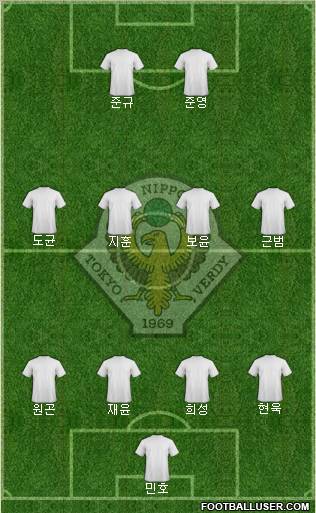 Tokyo Verdy Formation 2012