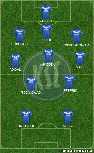 Karlsruher SC Formation 2012