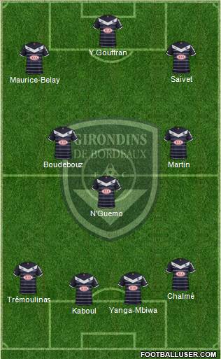 FC Girondins de Bordeaux Formation 2012
