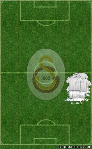 Galatasaray SK Formation 2012