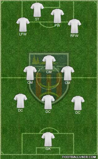 Chabab Aurès Batna football formation