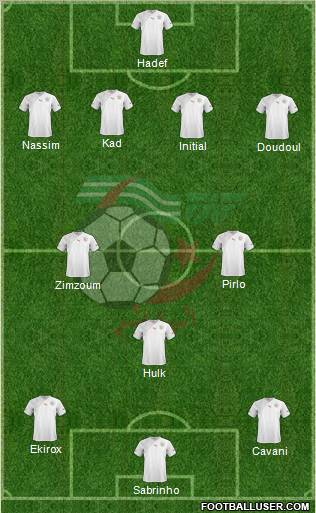 Algeria Formation 2012