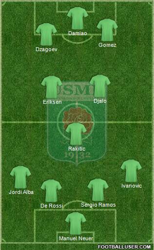 Union Sportive Madinet Blida Formation 2012