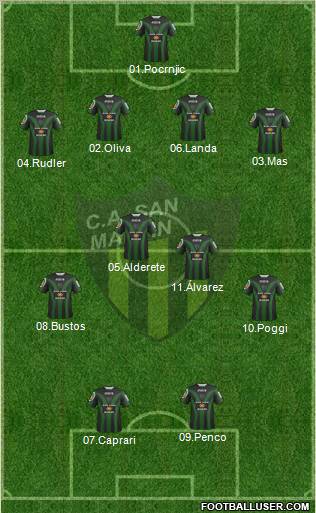 San Martín de San Juan Formation 2012