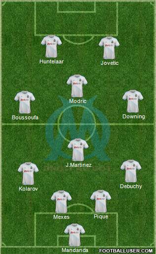 Olympique de Marseille Formation 2012