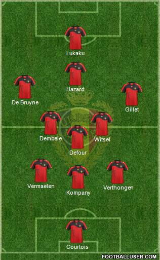 Belgium Formation 2012