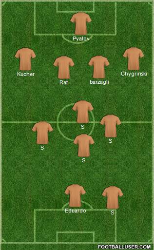 Pro Evolution Soccer Team Formation 2012