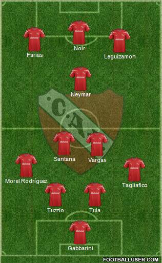 Independiente Formation 2012