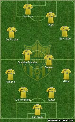 FC Nantes Formation 2012