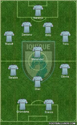 CD Municipal Iquique S.A.D.P. Formation 2012