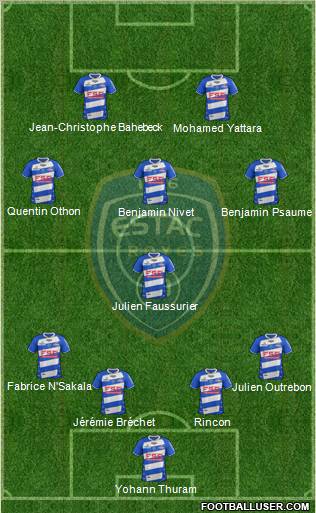 Esperance Sportive Troyes Aube Champagne Formation 2012