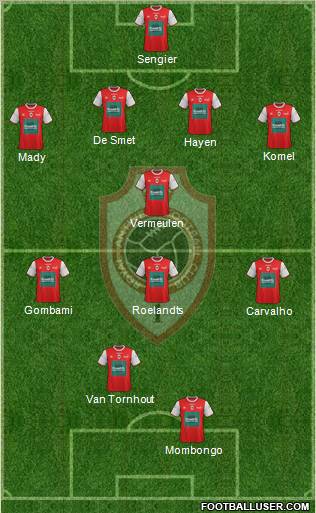 R Antwerp FC Formation 2012
