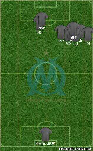 Olympique de Marseille Formation 2012