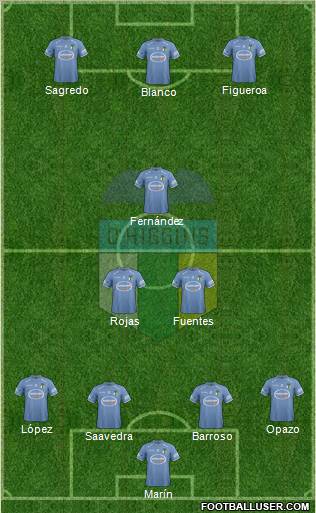 CD O'Higgins de Rancagua S.A.D.P. Formation 2012