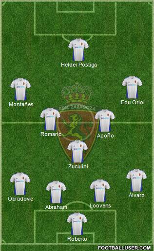 R. Zaragoza S.A.D. Formation 2012