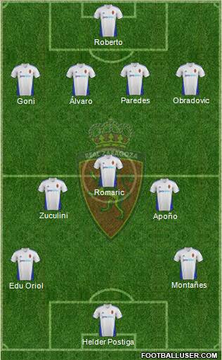 R. Zaragoza S.A.D. Formation 2012