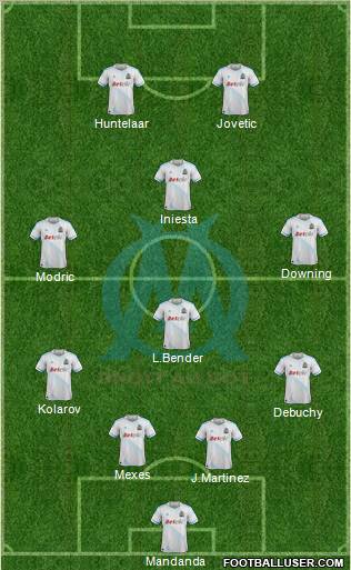 Olympique de Marseille Formation 2012